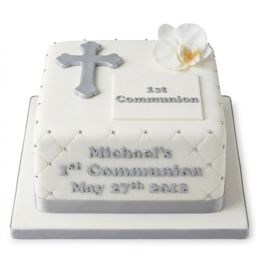 Personalised First Holy Communion Cake