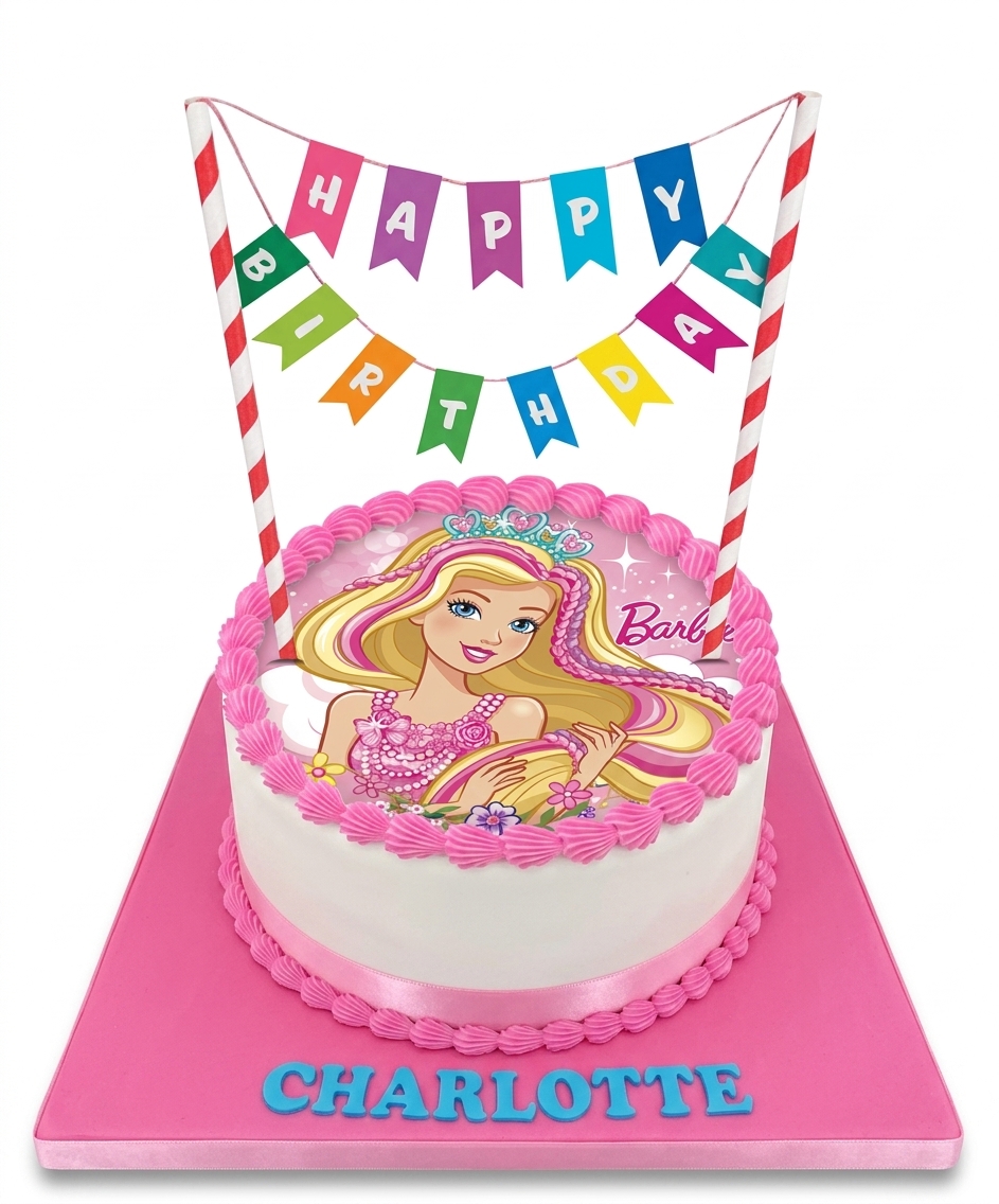 Barbie Birthday Cake