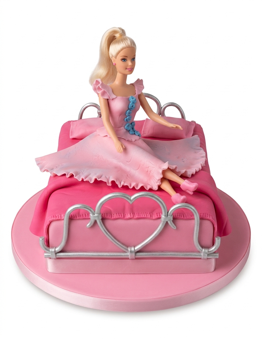 Barbie Birthday Cake for Girls