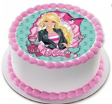 Barbie Picture Cake