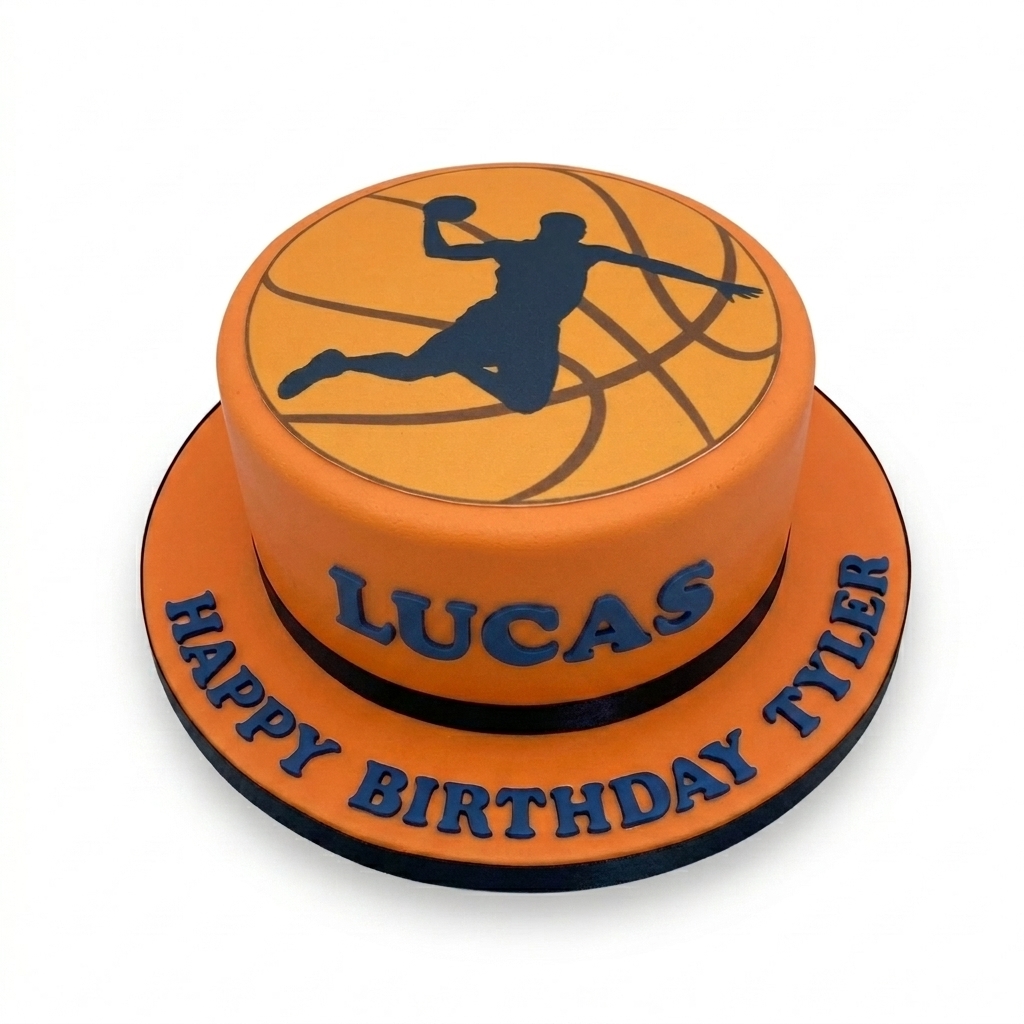 Basketball Birthday Cake