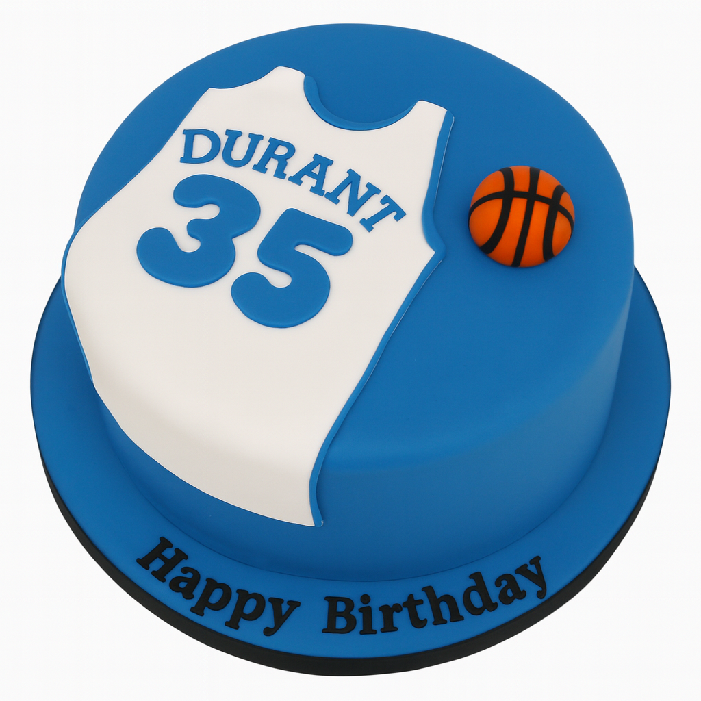 Basketball Jersey Cake
