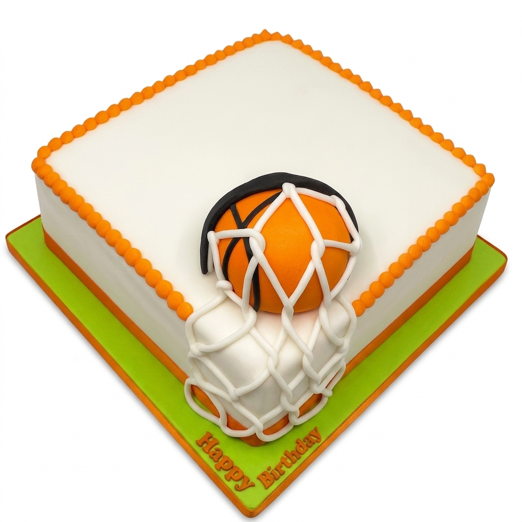 Basketball Birthday Cake