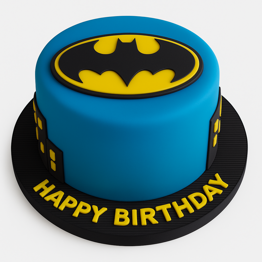 Batman Birthday Cake