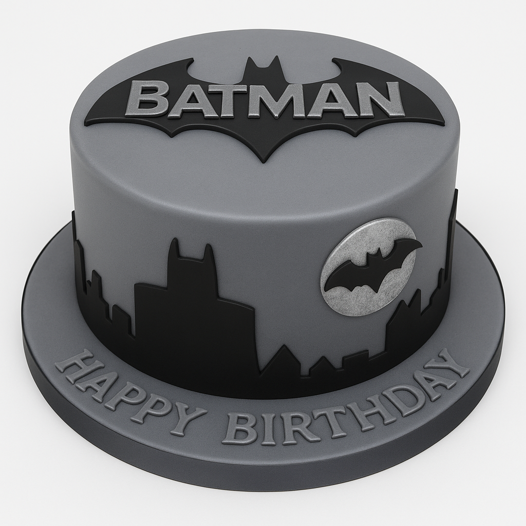 Batman Birthday Cake