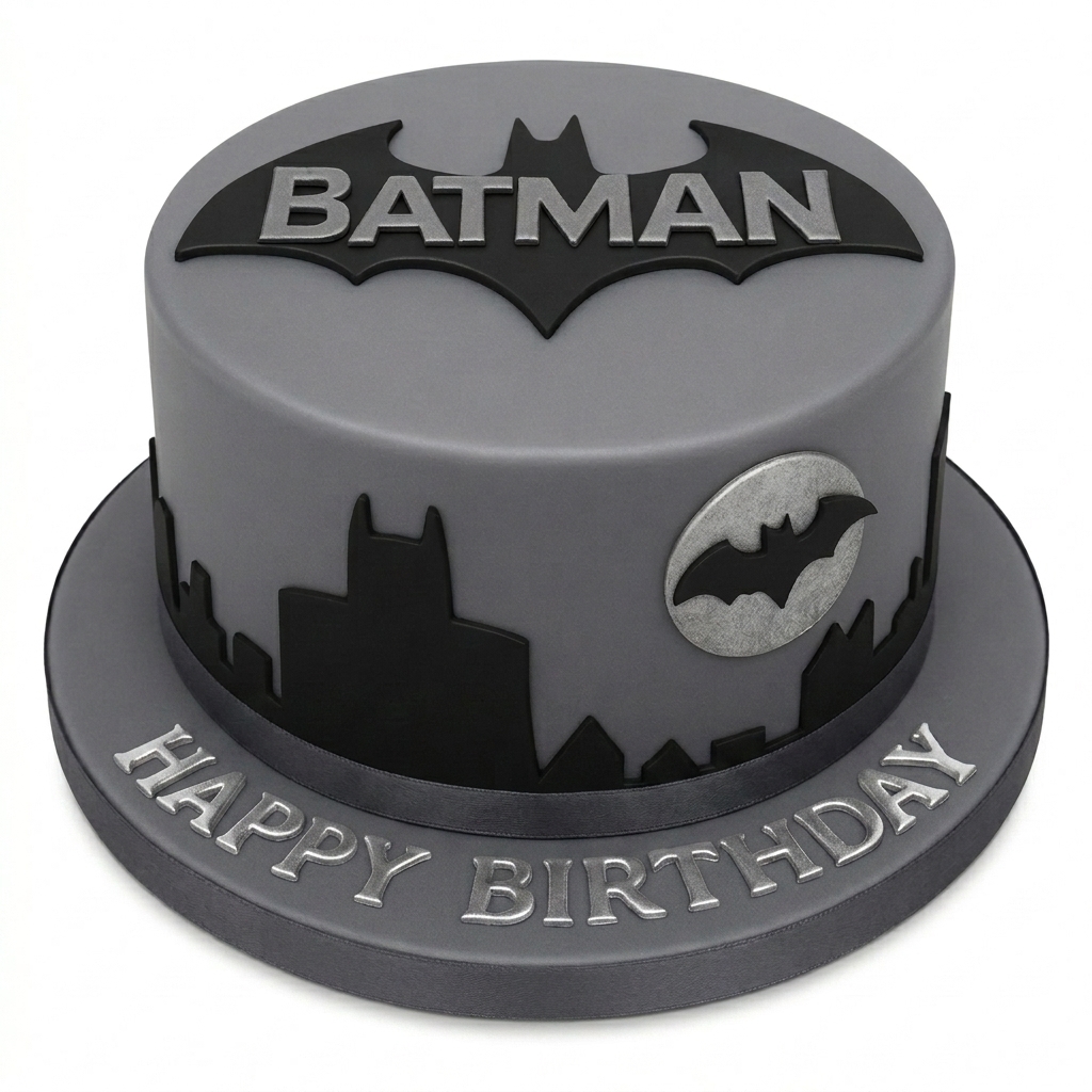 Batman Birthday Cake