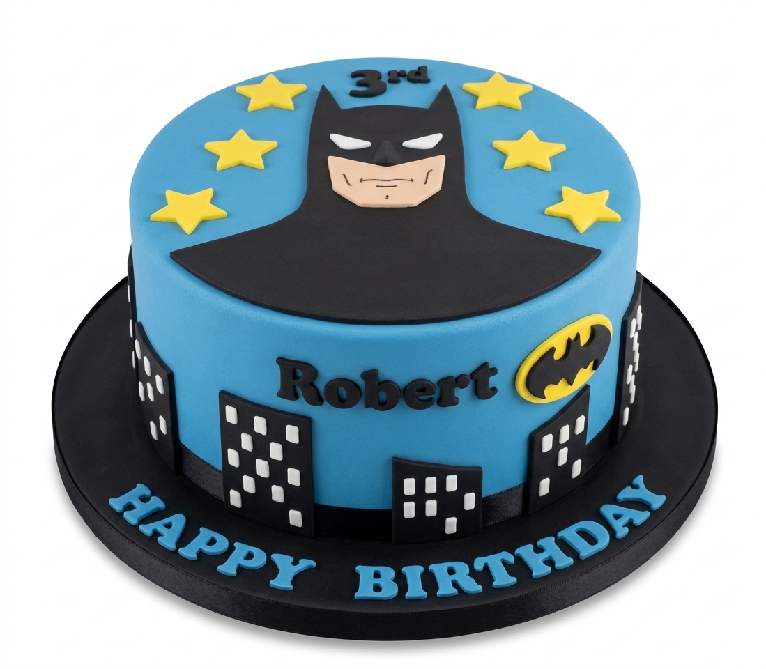 Batman Birthday Cake