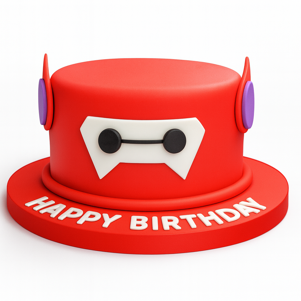 Baymax Cake
