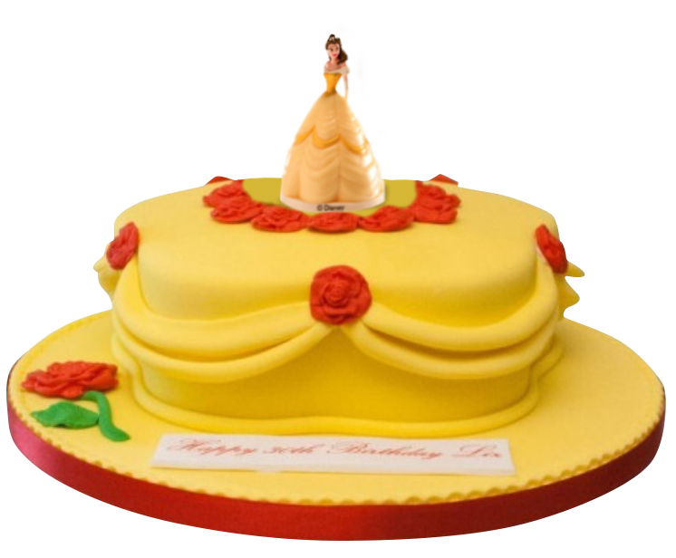 Belle Birthday Cake