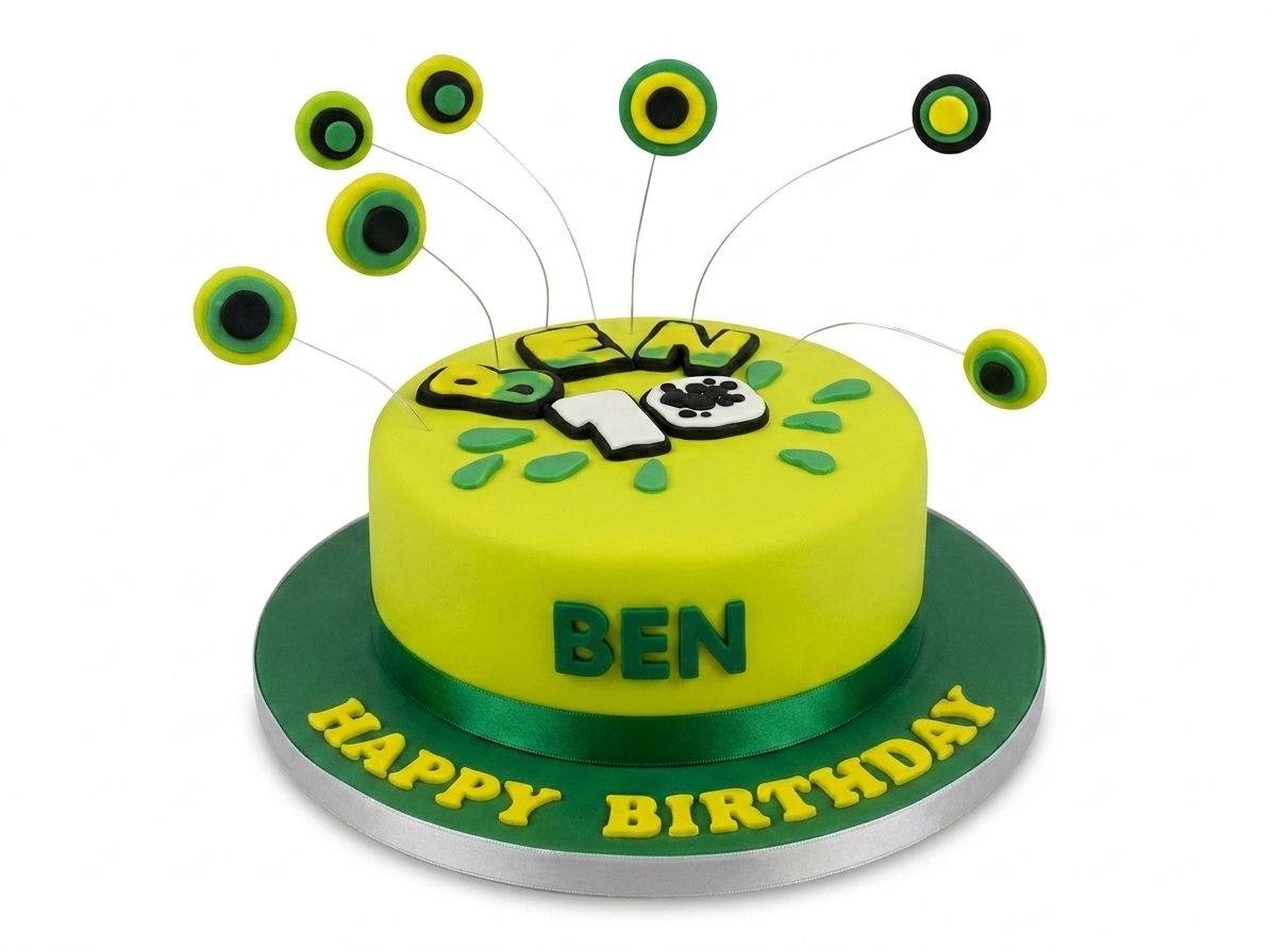 Ben 10 Birthday Cake for Kids