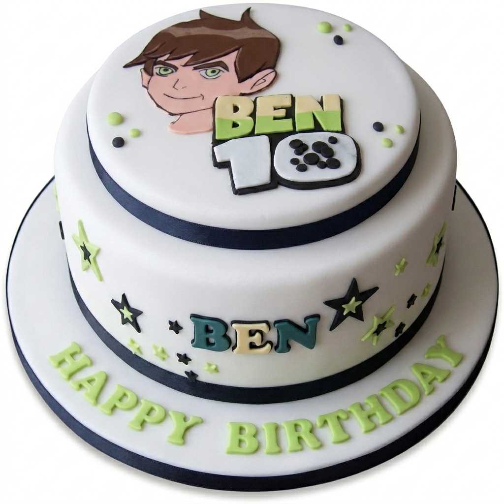 Ben 10 Birthday Cake for Kids