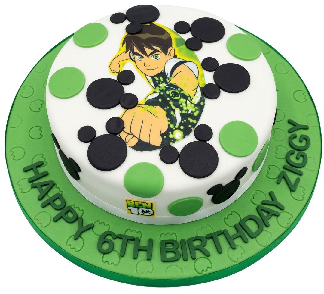 Ben 10 Kids Birthday Cake