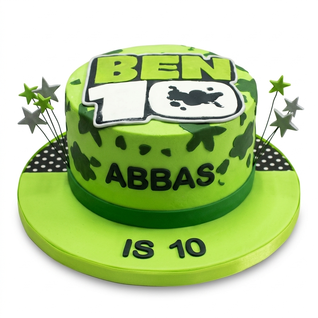Ben 10 Birthday Cake