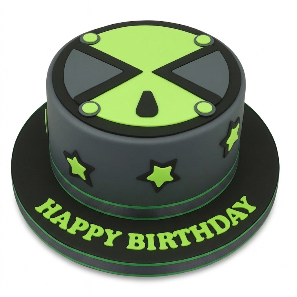 Ben 10 Omnitrix Birthday Cake