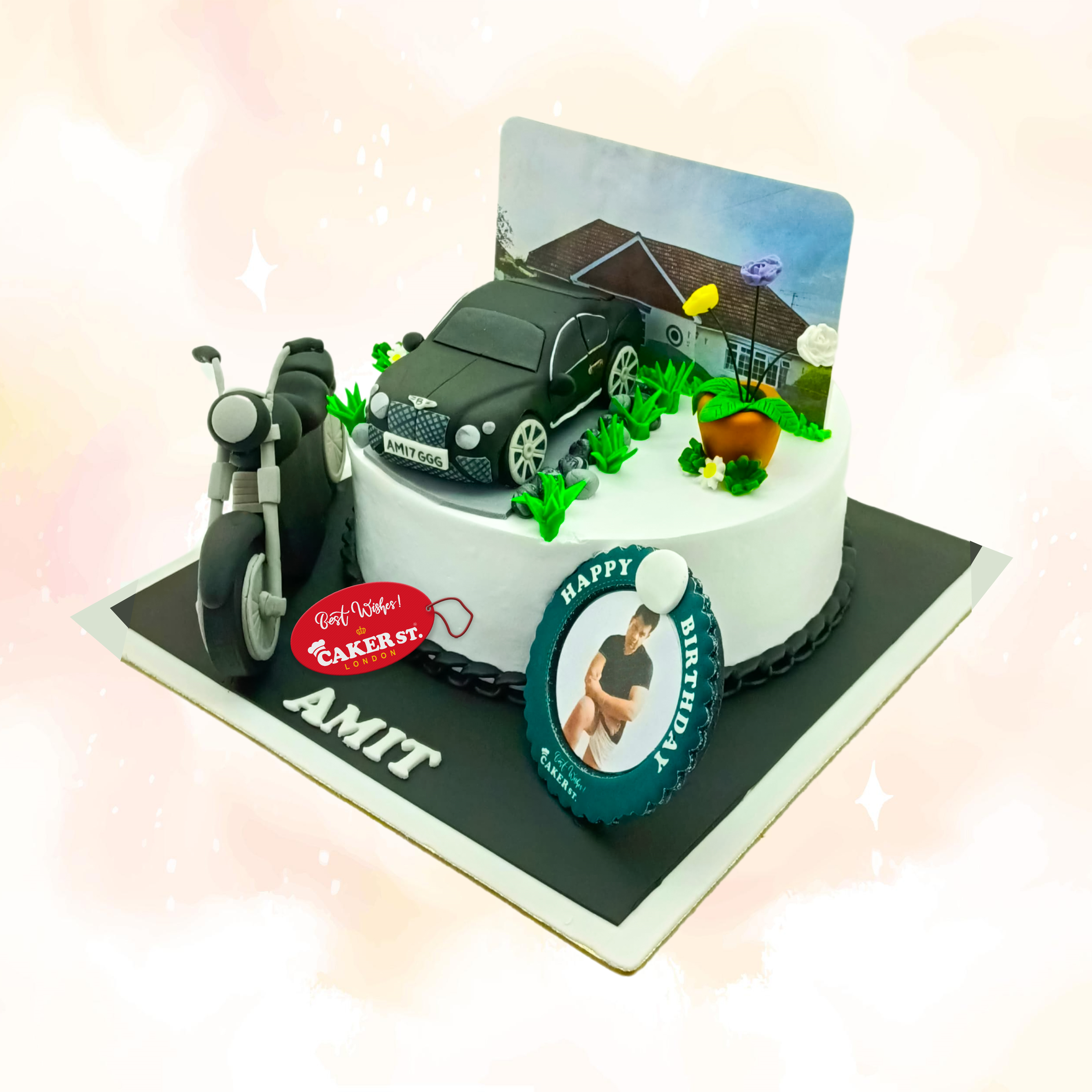 Bentley Birthday Cake