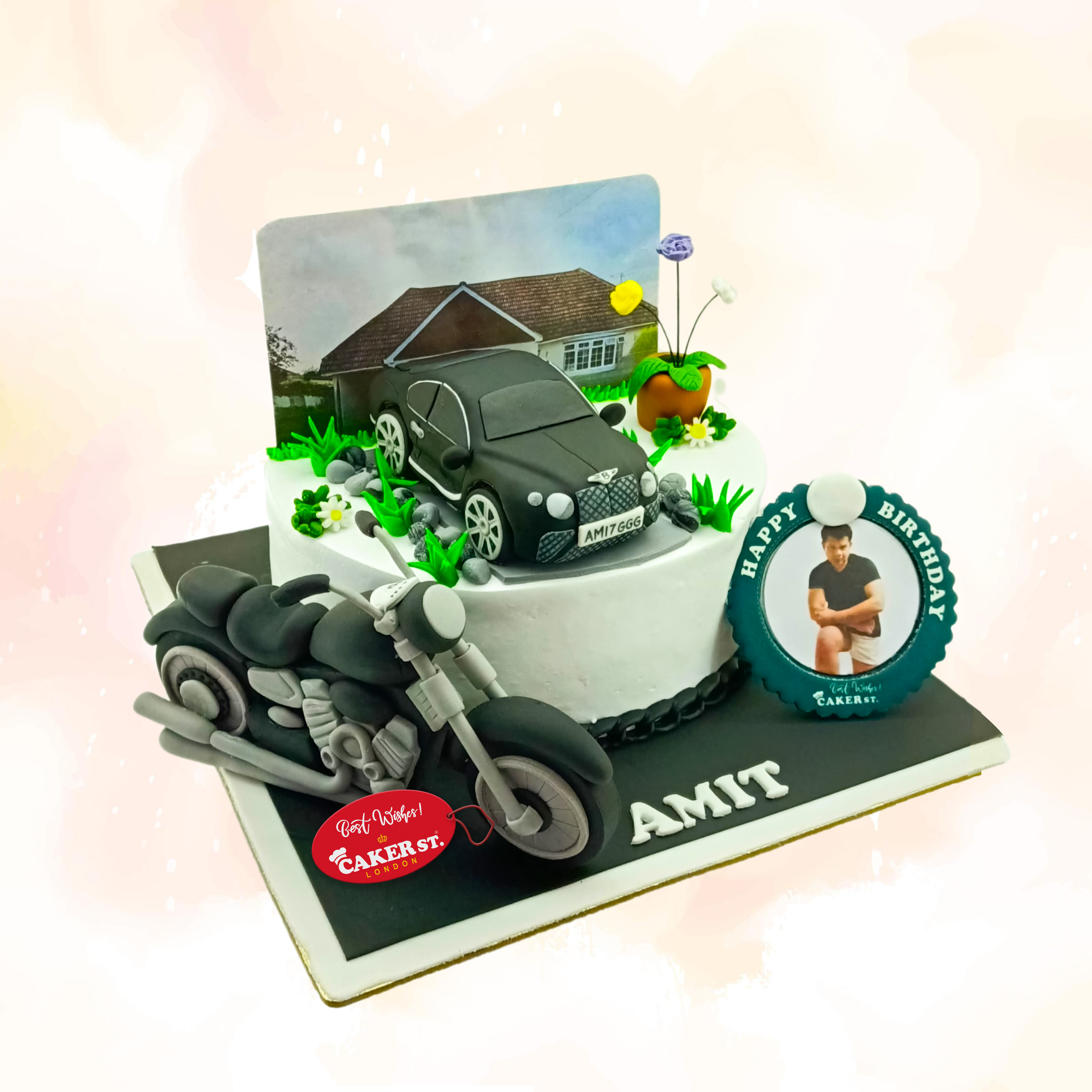 Bentley Birthday Cake