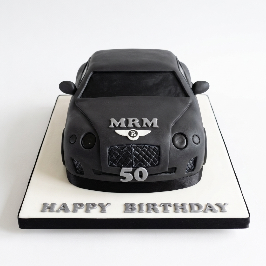 Luxury Car Birthday Cake