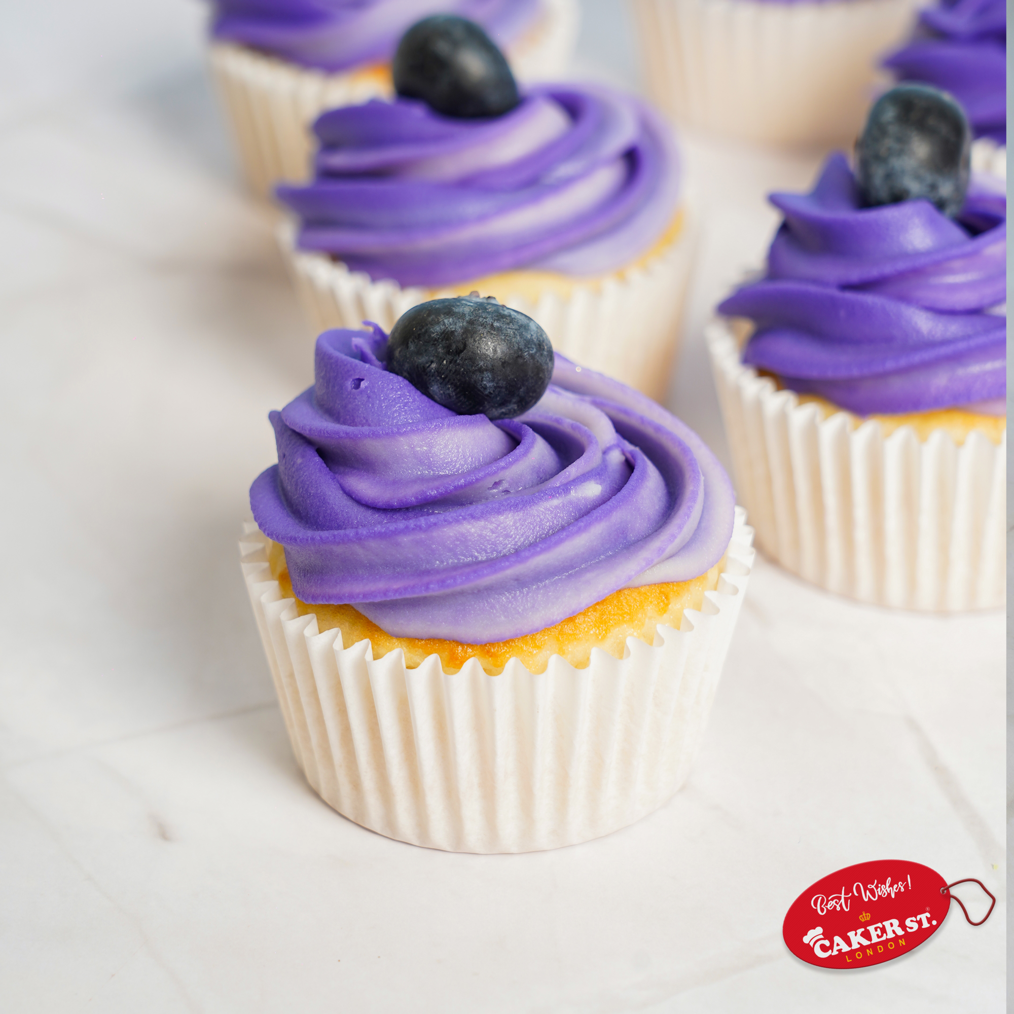 Berrylicious blueberry Cupcakes