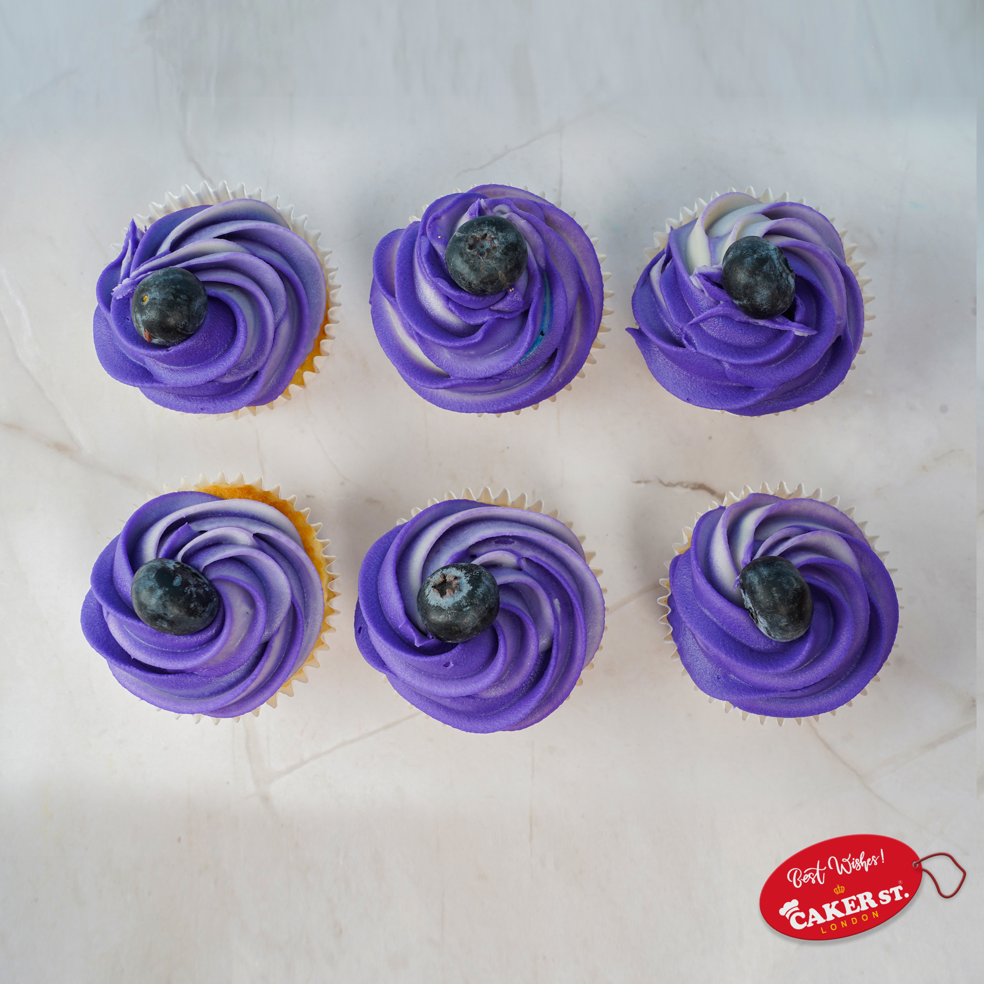 Berrylicious blueberry Cupcakes