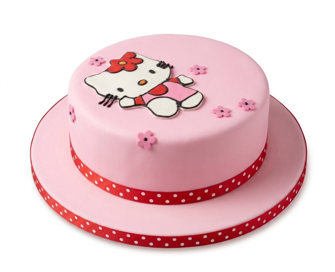 Hello Kitty Birthday Cake
