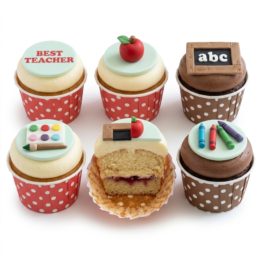 Best Teacher Appreciation Cupcakes