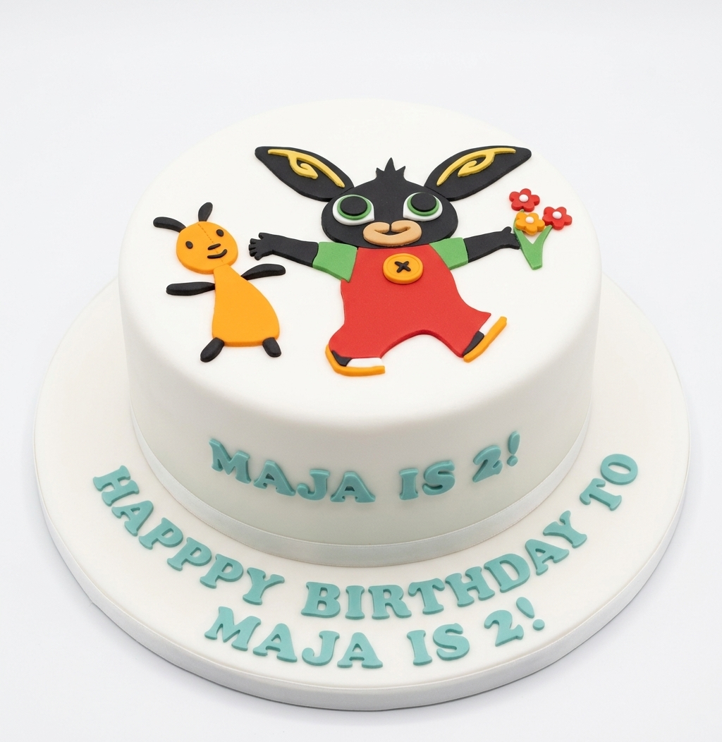 Bing Bunny Kids Birthday Cake