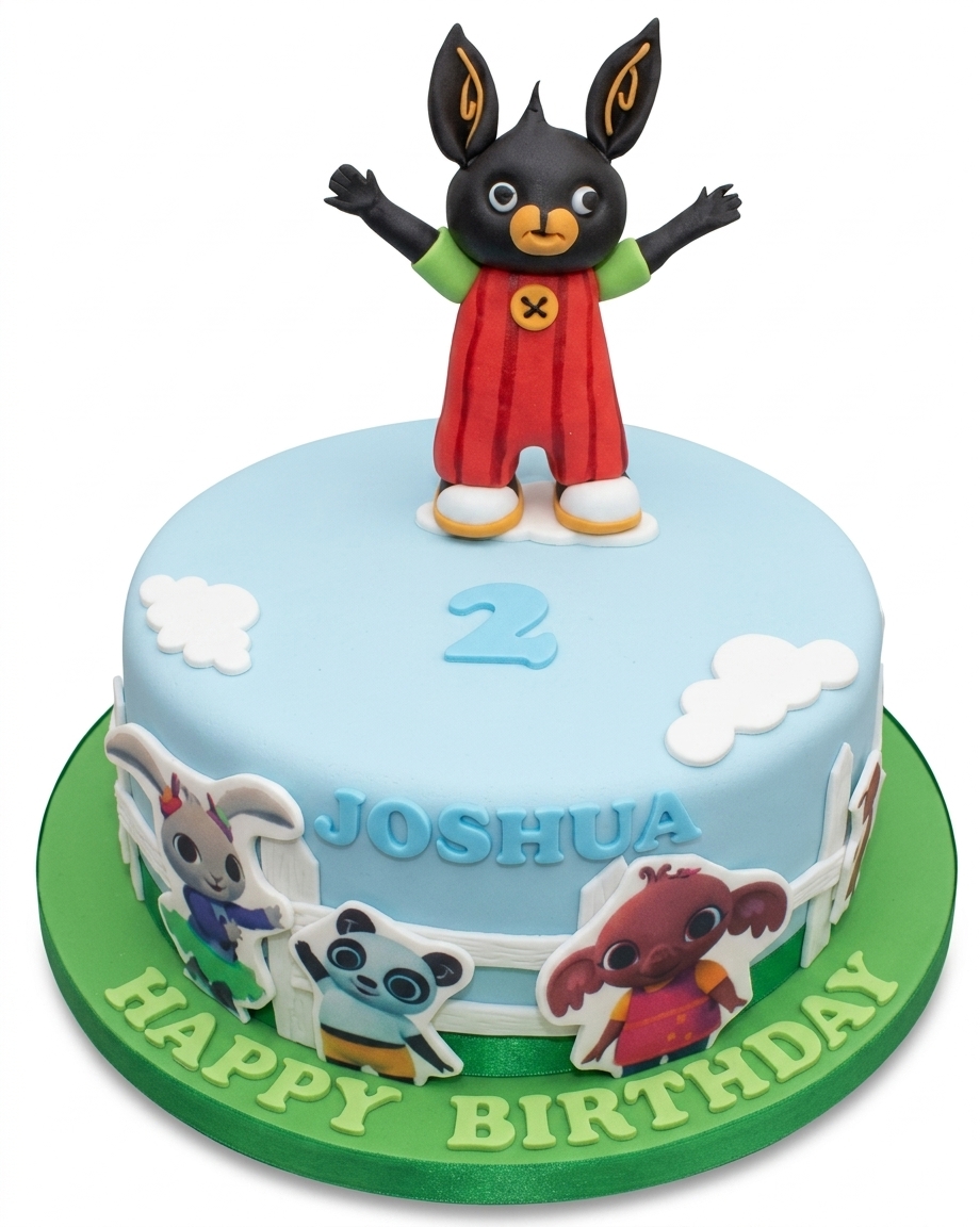 Bing Bunny Kids Birthday Cake
