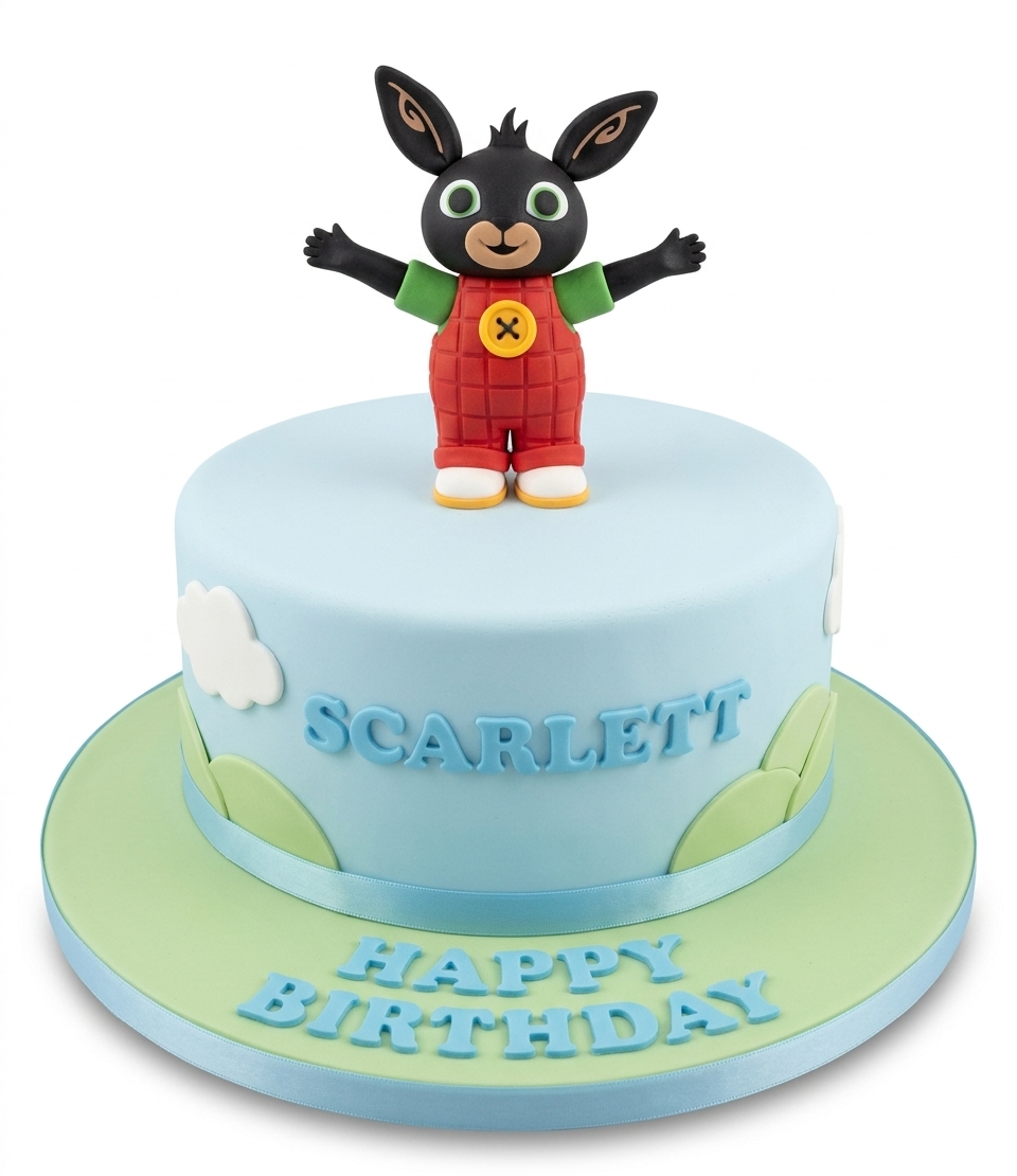 Bing Bunny Kids Birthday Cake