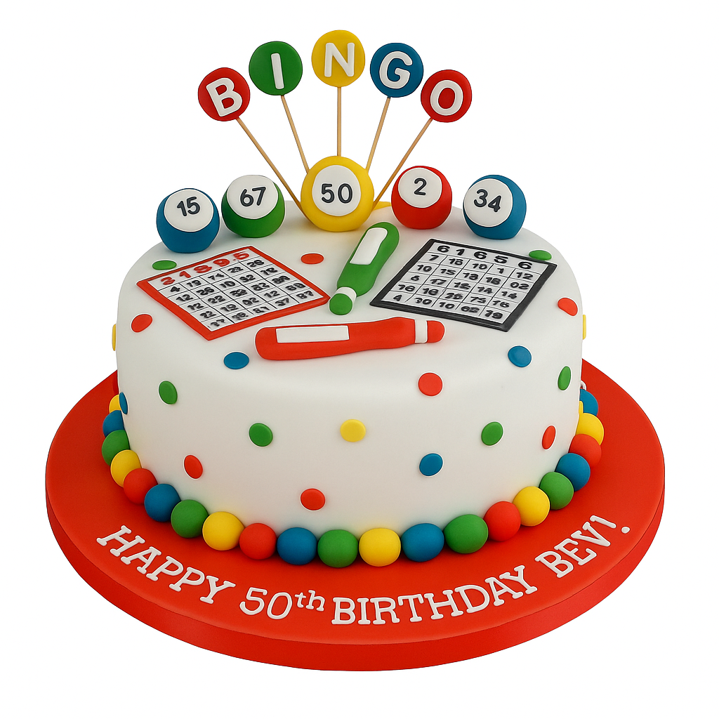 Bingo Cake