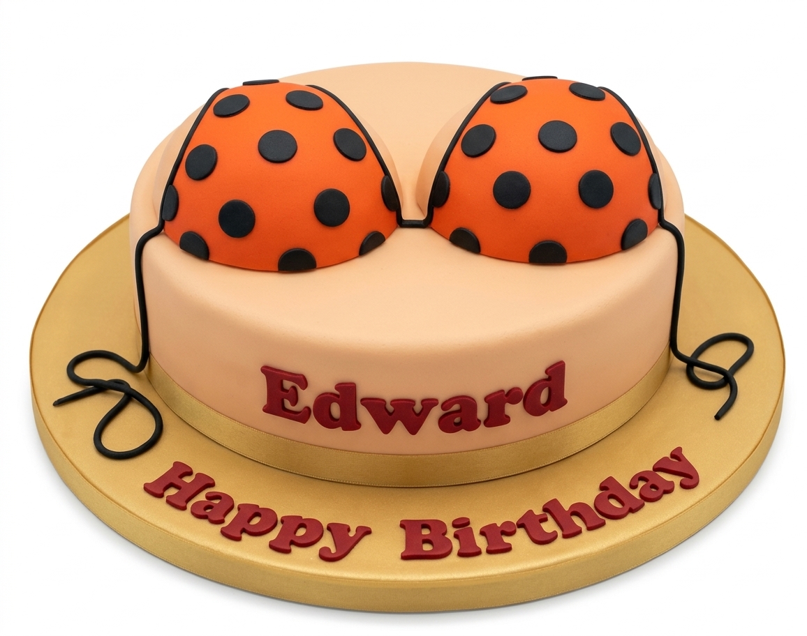 Novelty Bikini Top Birthday Cake