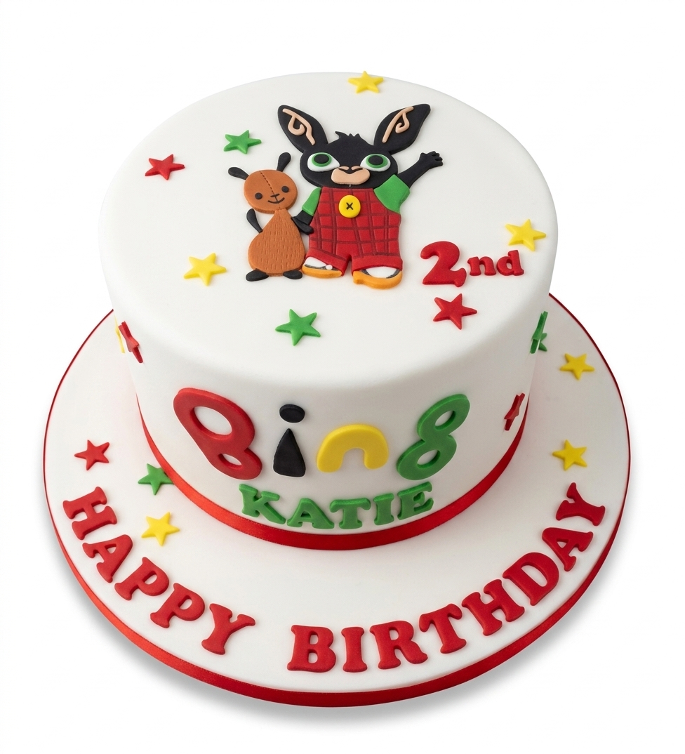 Bing Bunny Birthday Cake