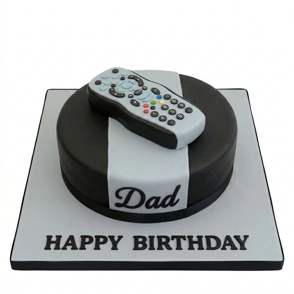 Remote Control Birthday Cake for Dad