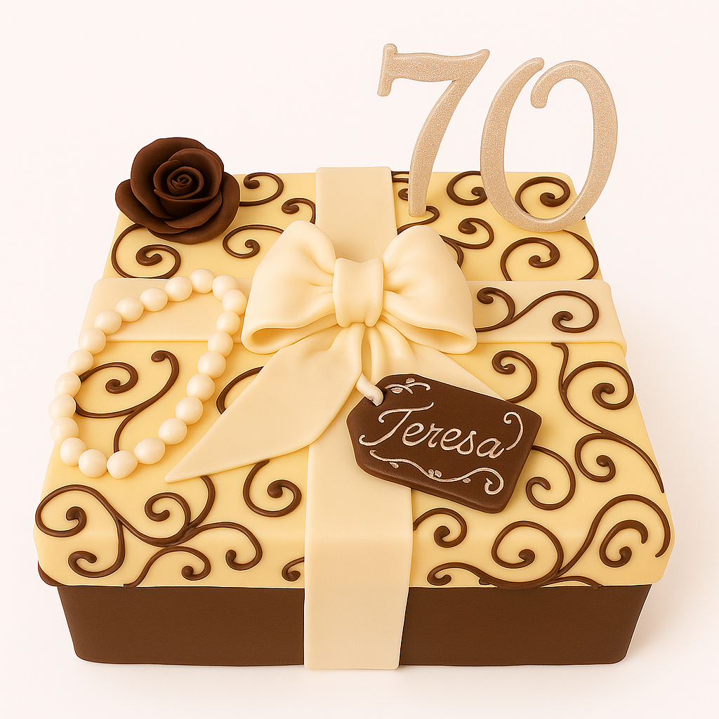 70th Birthday Cake 