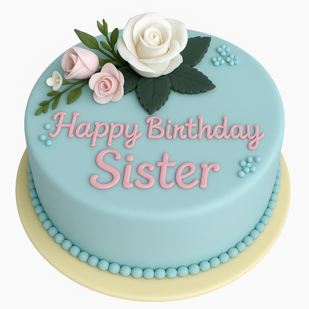 Birthday Cake for Sister