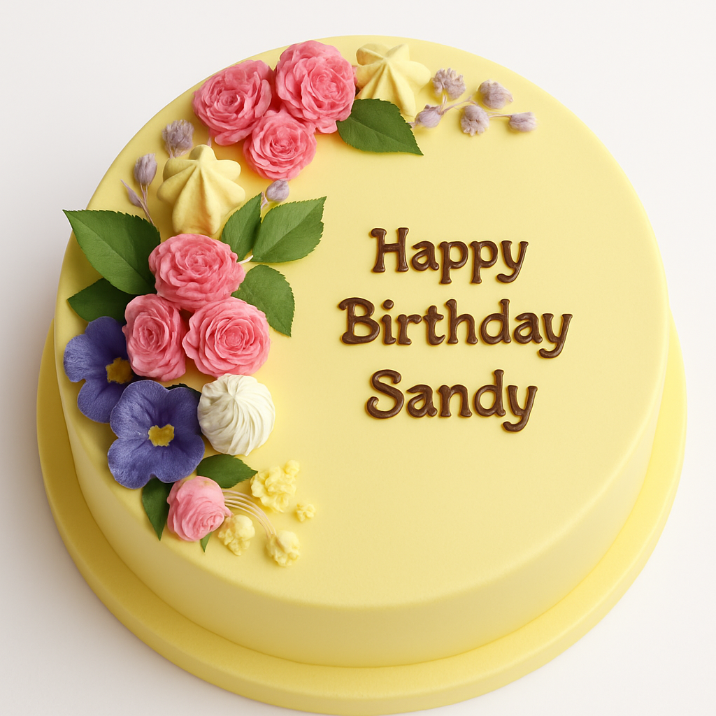 Birthday Cake for Sister