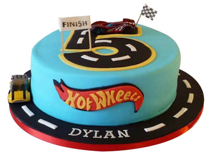 Order your hot wheels birthday cake online