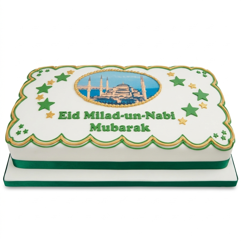Eid Milad-un-Nabi Mubarak Cake