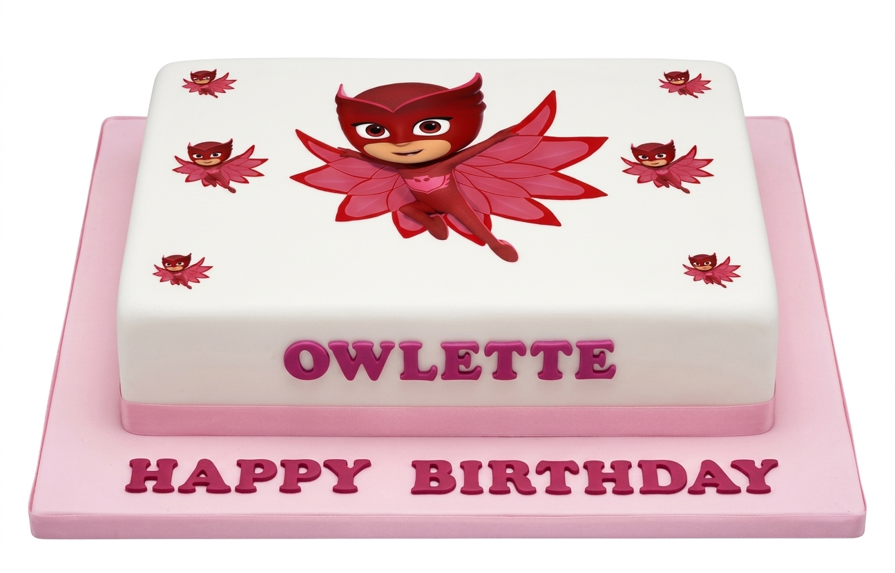 Owlette PJ Masks Birthday Cake for Girls