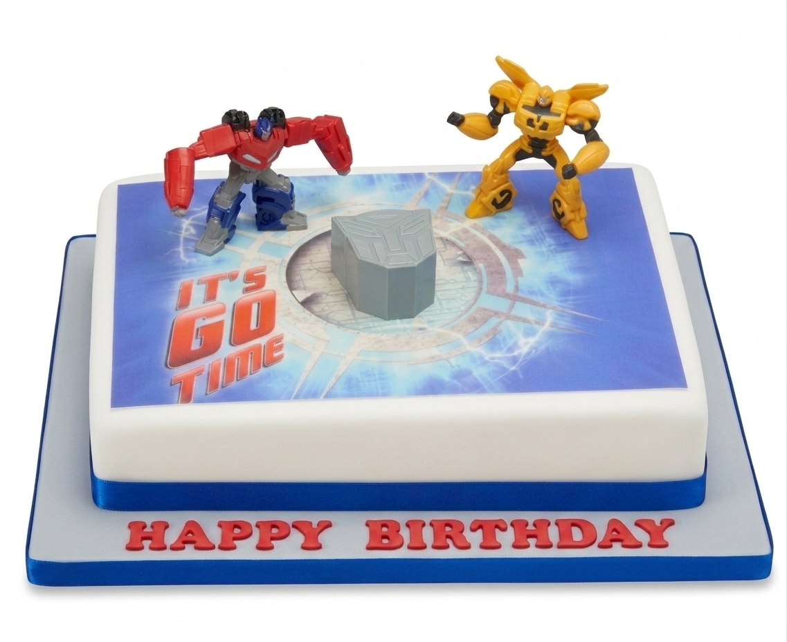 Transformers Birthday Cake for Boys