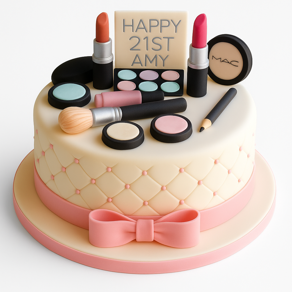 Birthday Makeup Cake