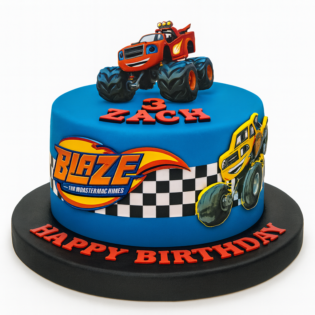 Blaze and the Monster Machines Cake