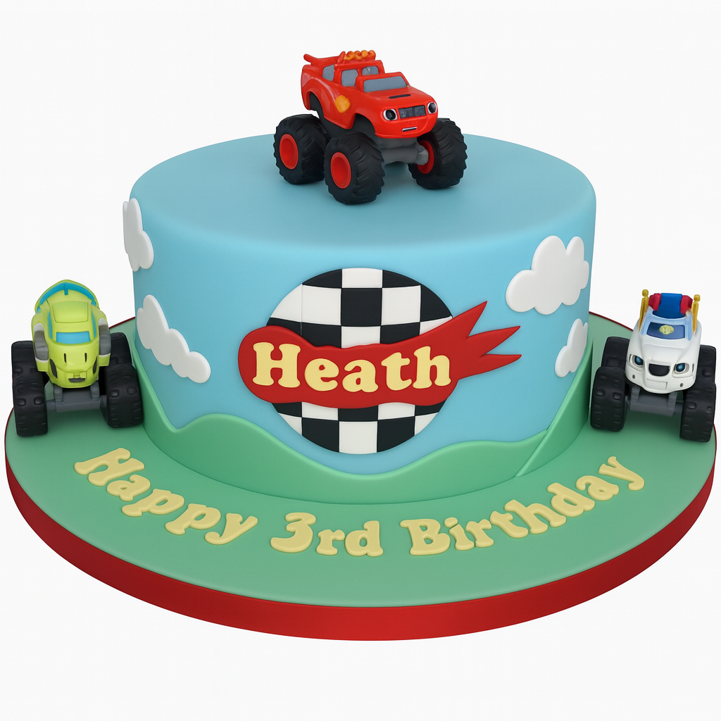 Blaze and the Monster Machines Cake