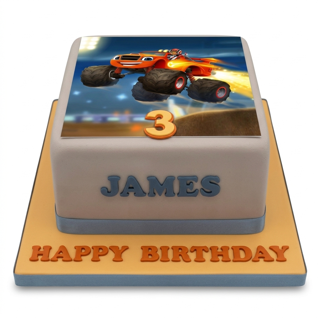 Blaze And The Monster Machine Birthday Cake