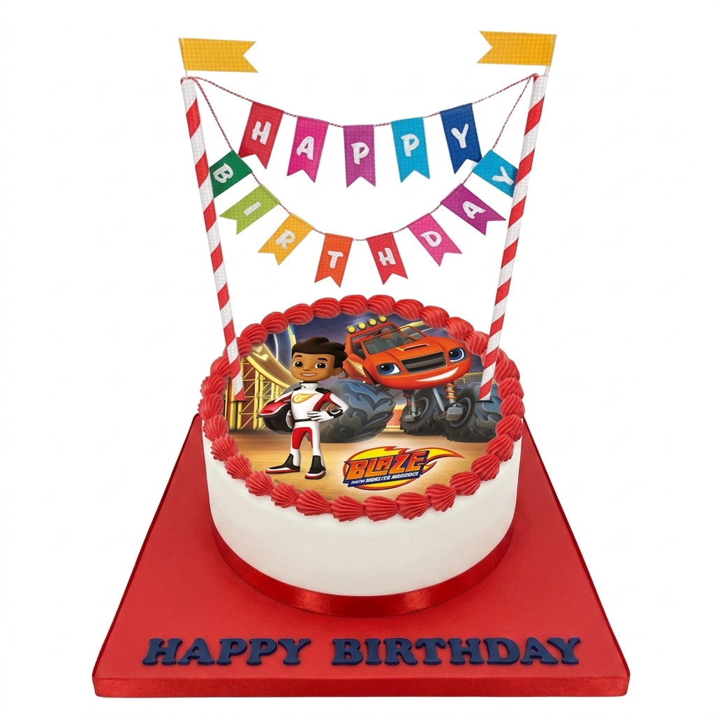 Blaze and the Monster Machines Birthday Cake