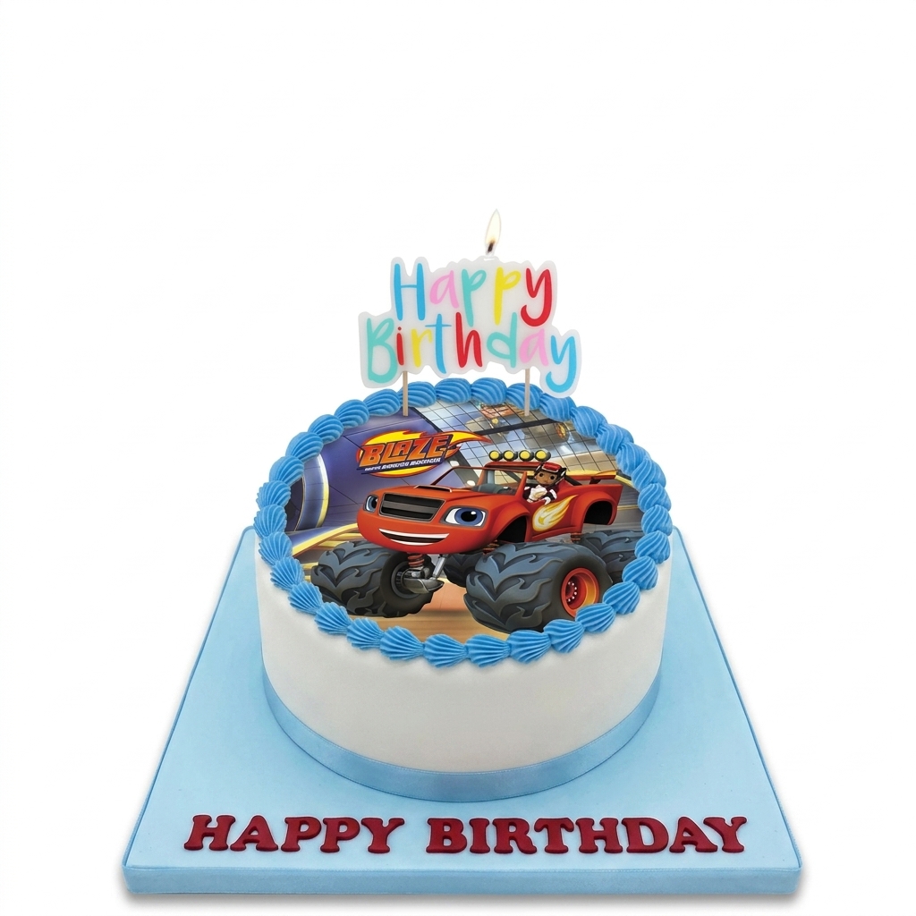 Blaze and the Monster Machines Birthday Cake