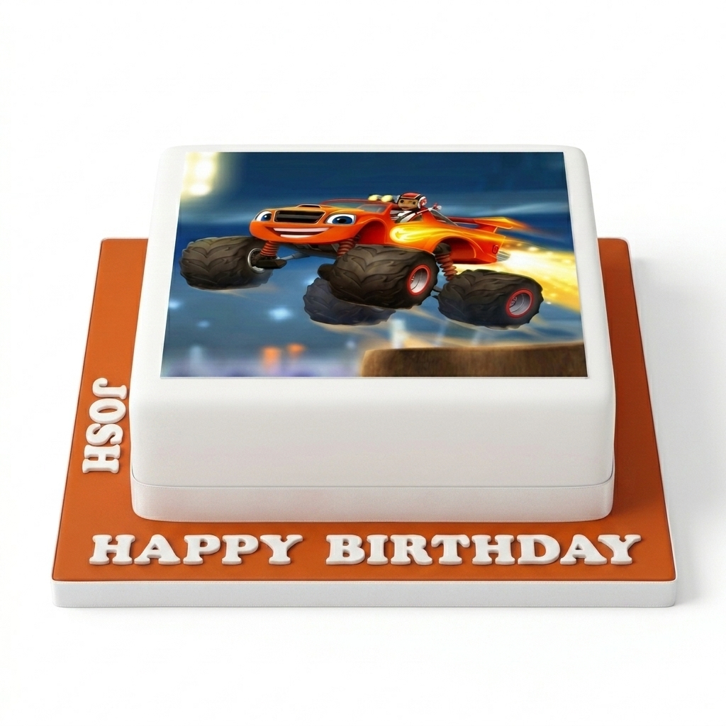 Blaze and the Monster Machines Kids Birthday Cake