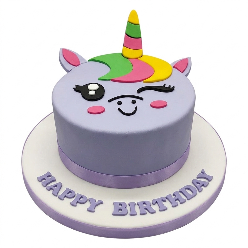 Unicorn Birthday Cake for Girls