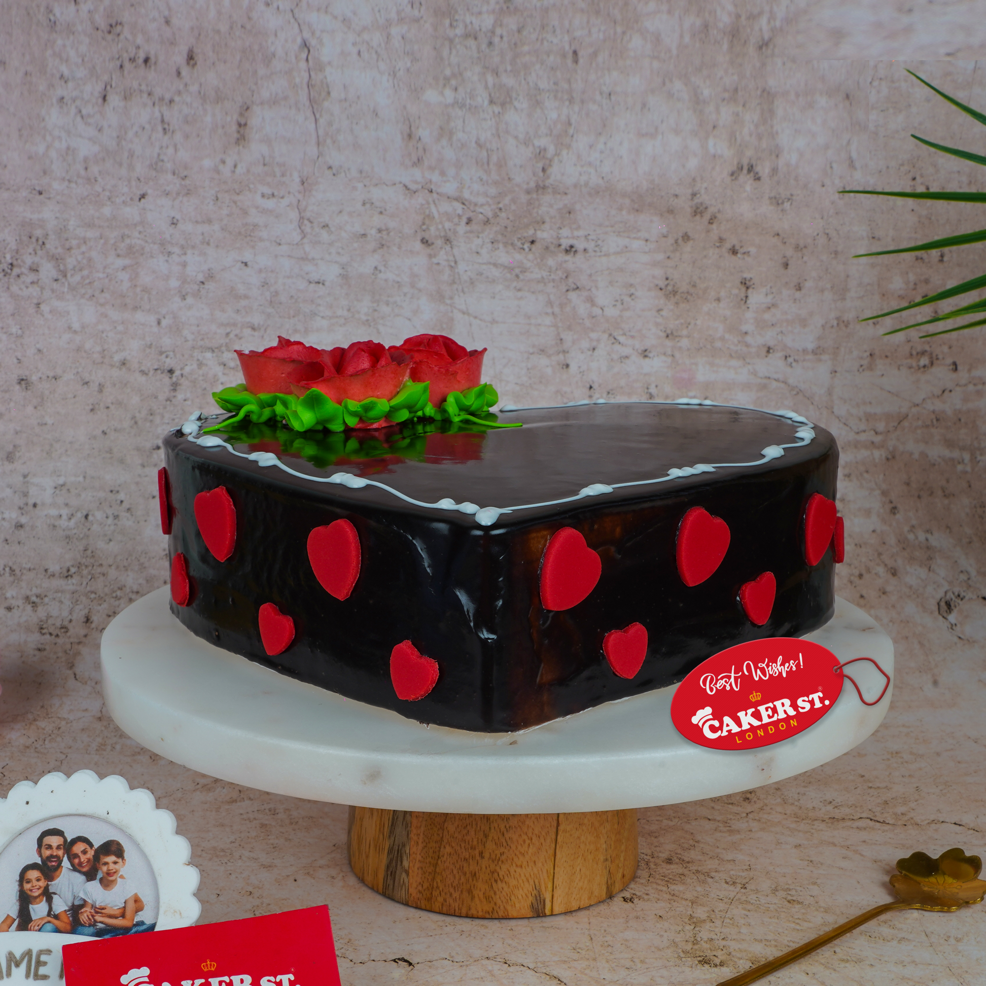 Bloom Heart Cake 