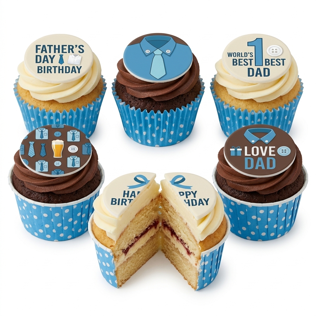 Father's Day & Dad Birthday Cupcakes