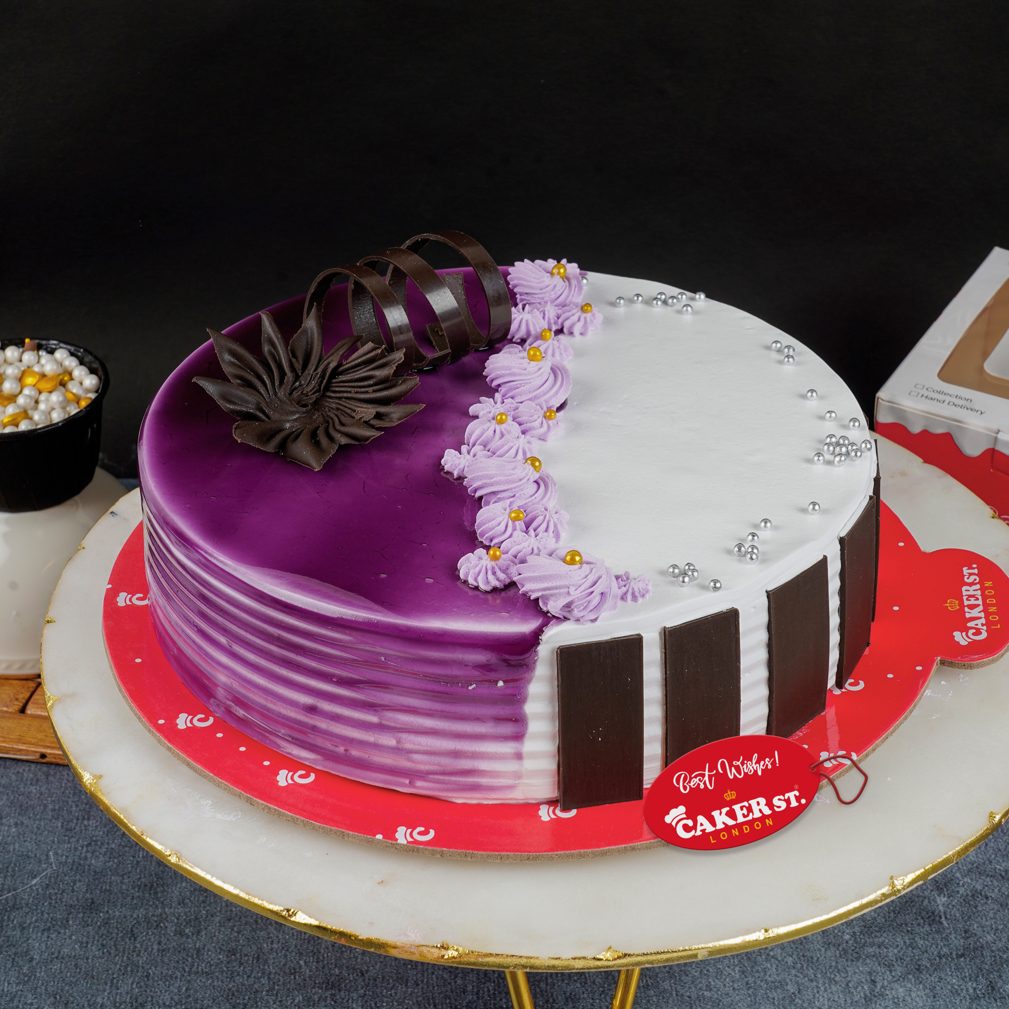 Blueberry blossom Cake 